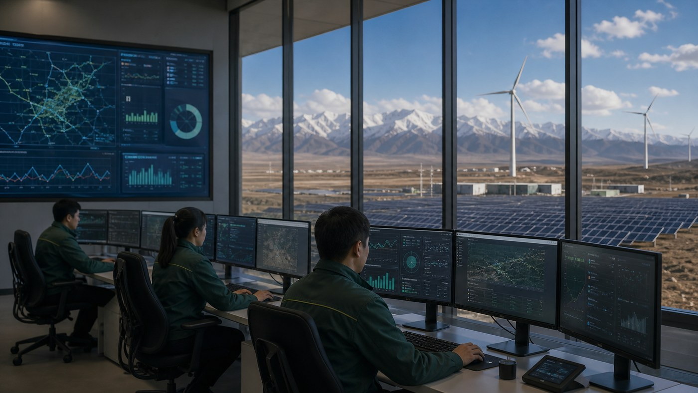 Smart clean-energy operations and technology control center